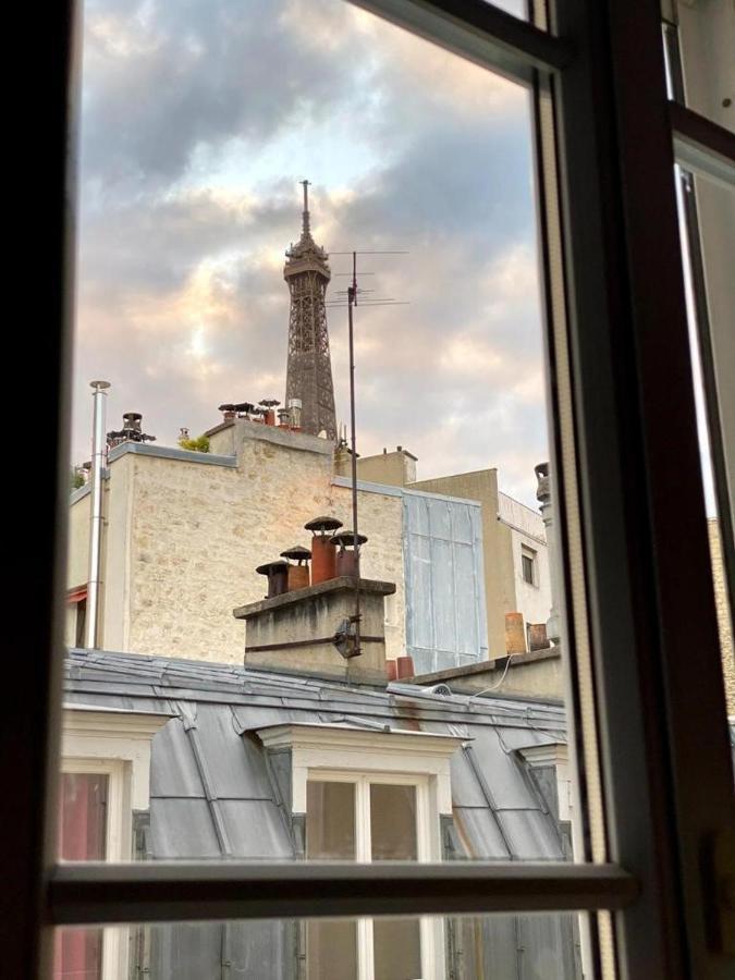 Modern Appartement W/ Tour Eiffel View In The 7Th Paris Extérieur photo